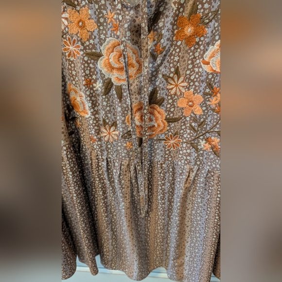 Savanna Jane Embroidered Blouse Size 1X - Picture 4 of 7